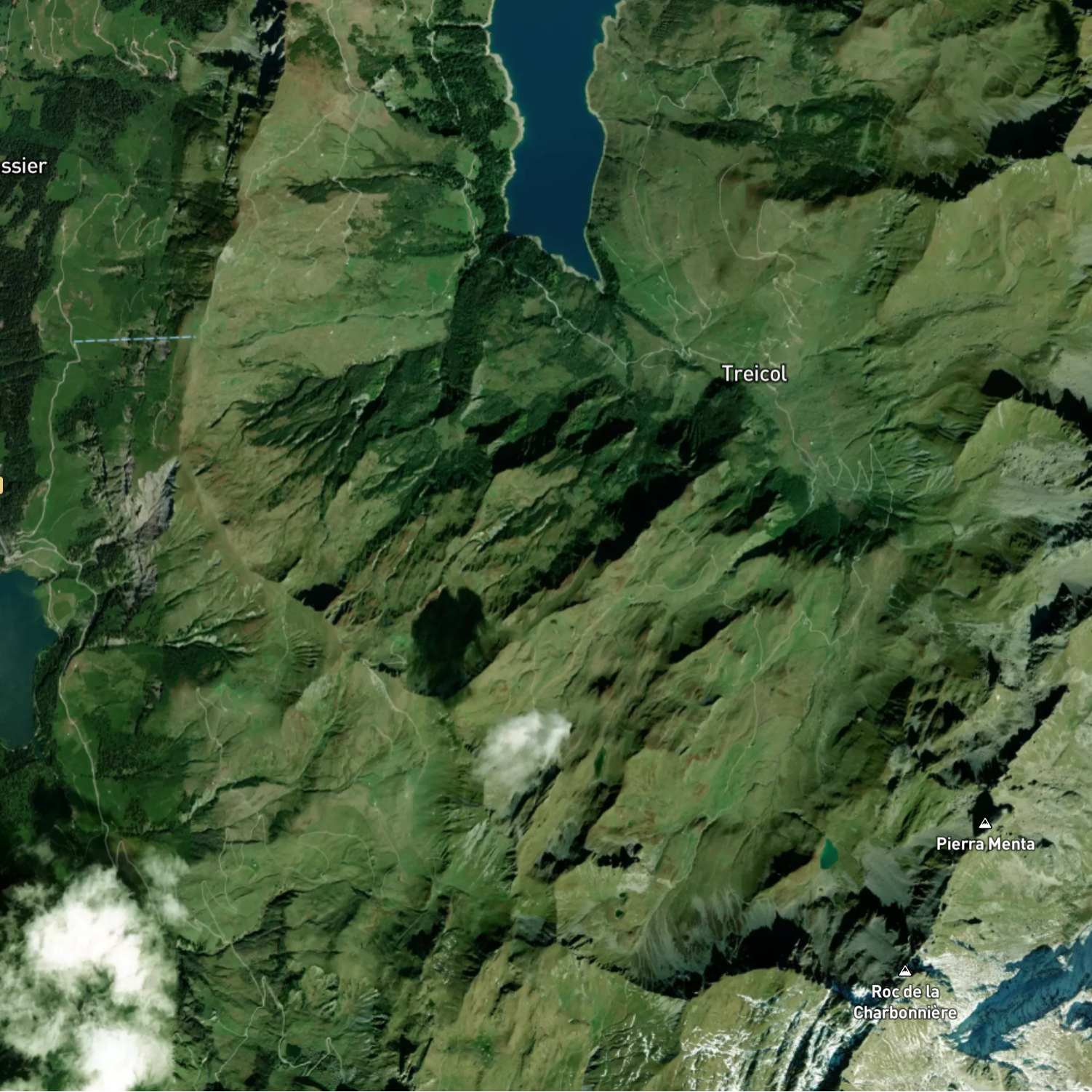 Mapbox Satellite map screenshot.